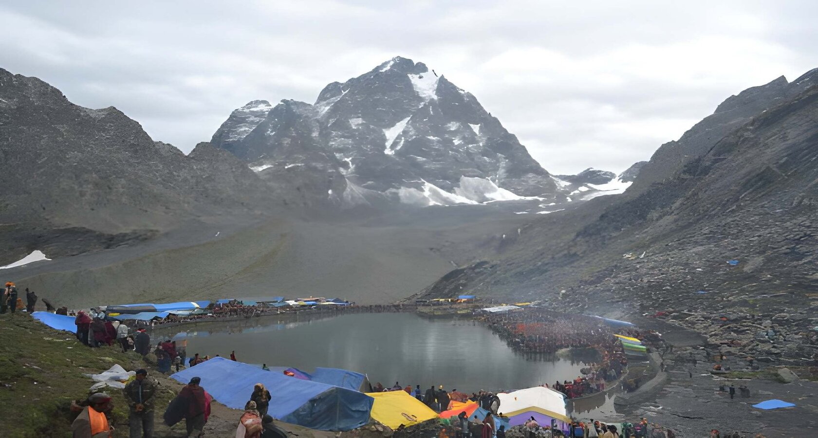 Amarnath Yatra Package by Helicopter via Baltal: Amarnath holy cave and the Kashmir valley